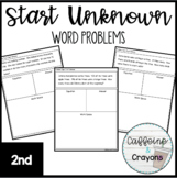 Start Unknown Word Problems Two and Three Digit Numbers