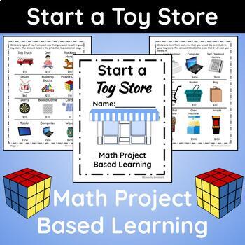 Preview of Start a Toy Store: Math Enrichment PBL for 3rd & 4th Gifted and Talented