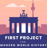Start-of-Year One-pager Project for Modern World History/S