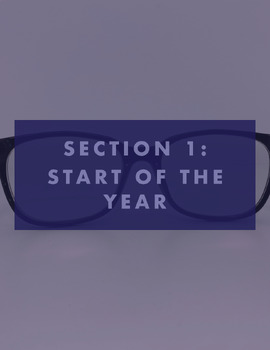 Preview of Start of the Year Bundle (Section 1: Preparing your students: Premiere Pro)