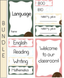 Start of the Year | Classroom Setup All-In-One | Neutral T
