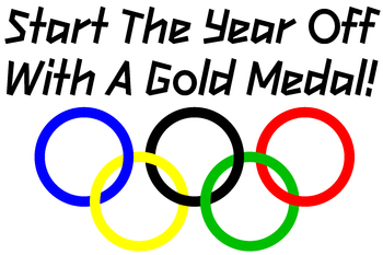 Preview of Start the year off with a gold medal poster