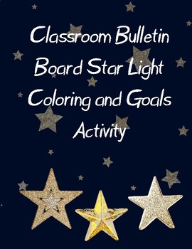 Preview of Star-tlingly Bright New Years Board or Door Kit Goal Setting Interactive Fun
