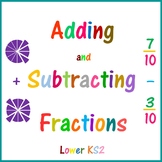 Start to Add and Subtract Fractions