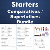 Starters - Comparatives / Superlatives - Quizzes - BrE & A