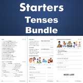 Starters - Tenses - Quizzes - BrE & AmE - Bundle