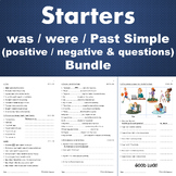 Starters - Was/Were & Past Simple (regular / irregular)-Qu