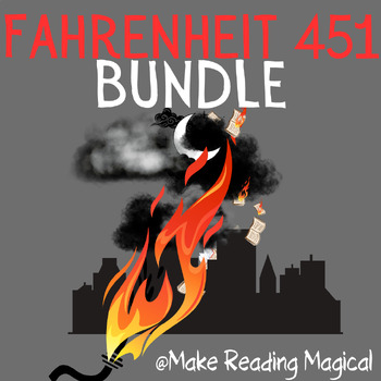 Preview of Engaging Fahrenheit 451 Activities for the beginning, middle, and end!