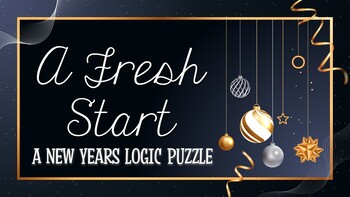 Preview of Starting Fresh (A New Years Logic Puzzle)