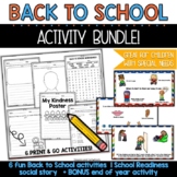 Starting School Bundle -  Starting School Social Story AND