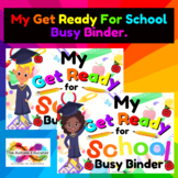 Starting School Busy Book For Autism Special Education Students