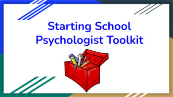 Preview of Starting School Psychologist Toolkit