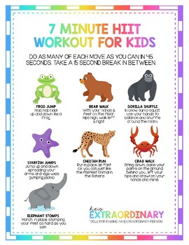 Dinosaur Themed Workout for Kids  Physical activities for kids, Exercise  for kids, Therapy activities