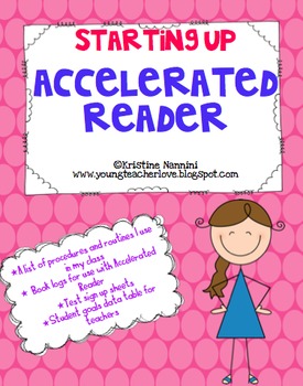 Preview of Starting Up and Organizing Accelerated Reader Printables *FREEBIE*