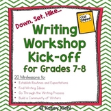 Writing Workshop Kick-off for Grades 7-8