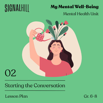 Preview of Starting the Conversation | Mental Health Lesson Plan