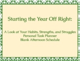 Start the Year Off Right:Habits, Personal Planner, & Weekl