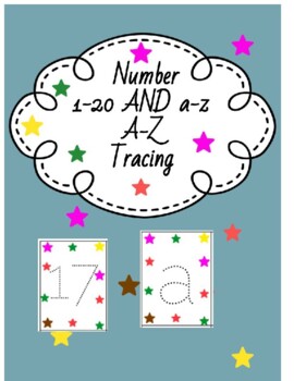 Preview of Starts theme Number 1-15 flash cards cards, counting cards Tracing, handwriting