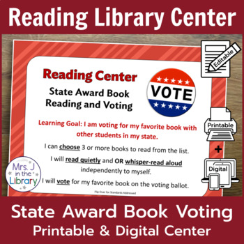 Preview of State Awards Book Voting Center and Ballots
