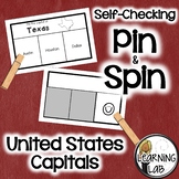State Capitals - Self-Checking Social Studies Centers