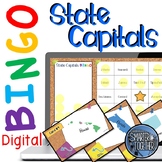 State Capitals Digital Bingo Game