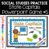 State Capitals Digital Powerpoint Game #5 Distance Learning