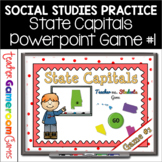 State Capitals Digital Powerpoint Game #1