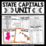 State Capitals | Social Studies Unit