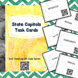 State Capitals Task Cards