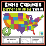 State Capitals Tests Differentiated