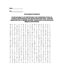 States And Capitals Word Search Worksheets & Teaching Resources | TpT