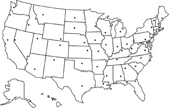 State Clues, Mystery State, Guess the state, 50 states, Game of US States