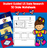 US States Exploring and Research: Geography learning with 