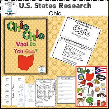 Preview of State Facts and Research - Ohio, Ohio What Do You See?