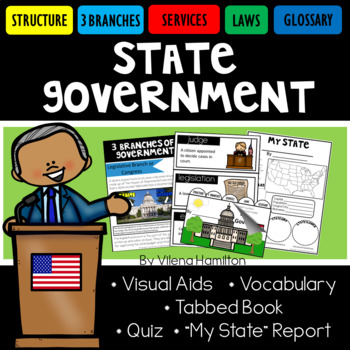 Preview of State Government Packet. Digital & Printable
