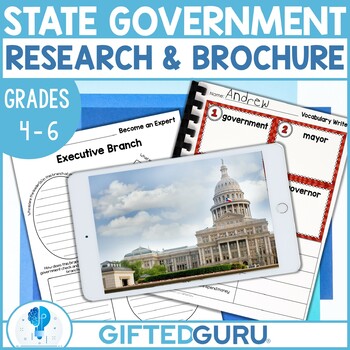 Preview of State Government Activities Small Groups Upper Elementary Middle School