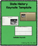 State History Keynote Template - Distance Learning *Editable*