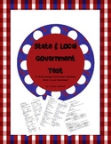 State & Local Government Test & Study Guide