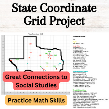 Preview of State Report Coordinate Grid Mapping Technology Project Research EDITABLE