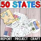 State Report Research Project - Templates for all 50 States