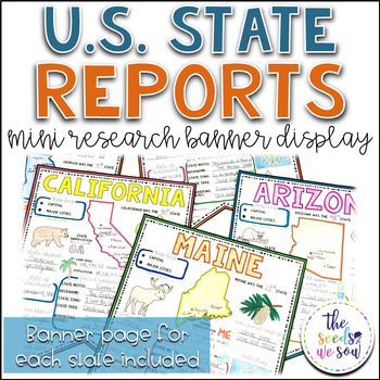 Preview of State Report Research and Banner Display Project