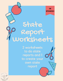 State Report Worksheets/Informe Estatal - SPANISH