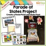 State Report Project with a Parade Float and PowerPoint Report