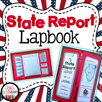 Preview of State Report - State Lapbook Freebie