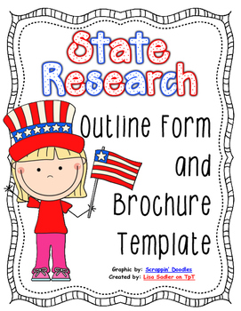 Preview of State Research Outline Form and Brochure Template
