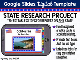 State Research Project Digital Template