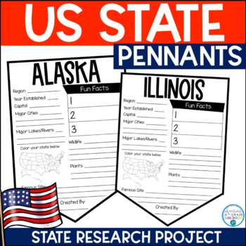 Preview of State Research Project | Pennants