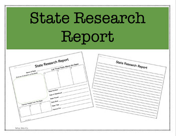 Preview of State Research Report