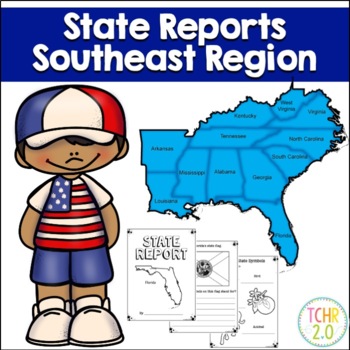 Preview of Southeast Region State Research Bundle