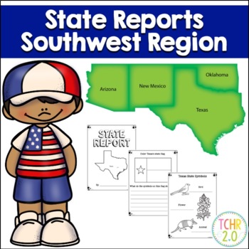 Preview of Southwest Region State Research Bundle